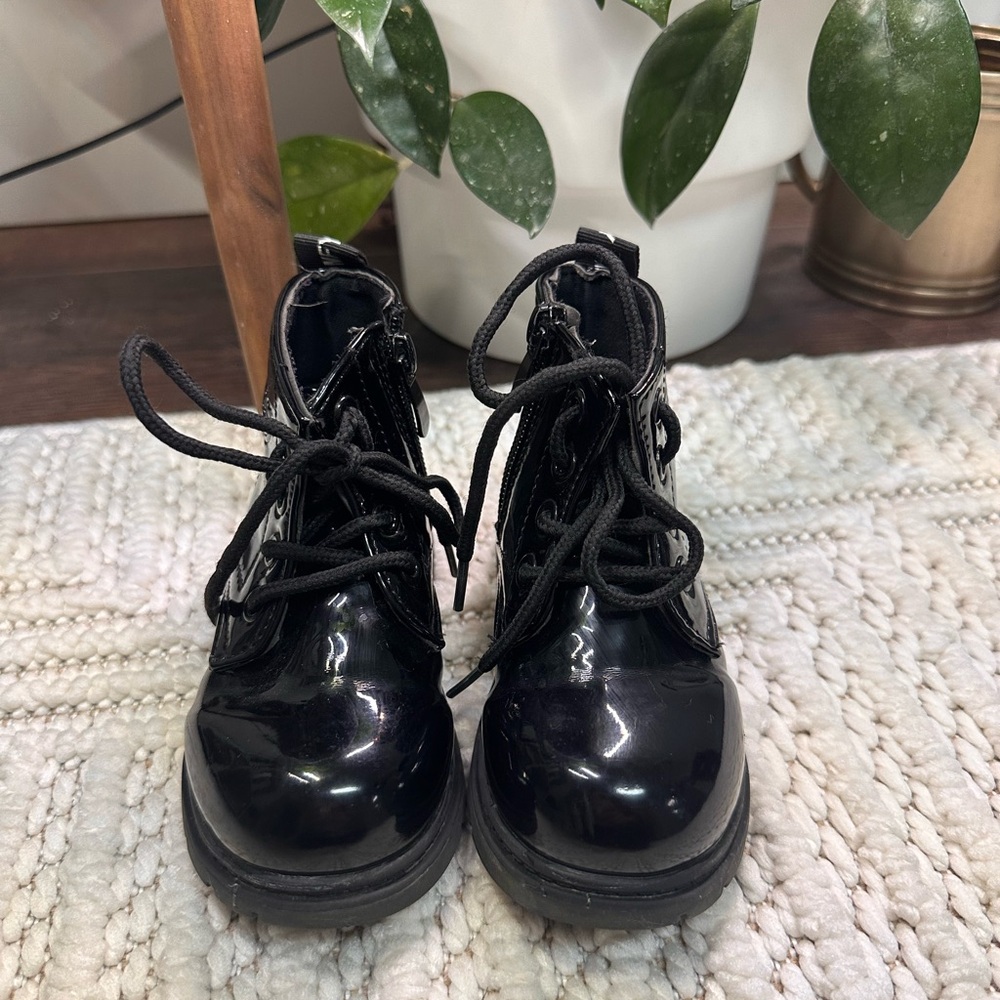 Black Kids Boots